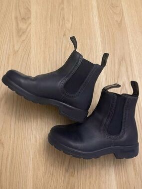 Blundstone 1448 Black Chelsea Boots Size 3.5 / US 6